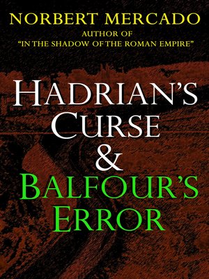 cover image of Hadrian's Curse & Balfour's Error